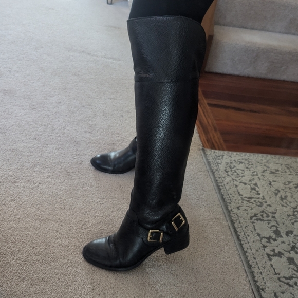 Vince Camuto leather boots - Picture 2 of 9